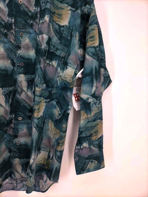 花柄シャツ メンズ LL