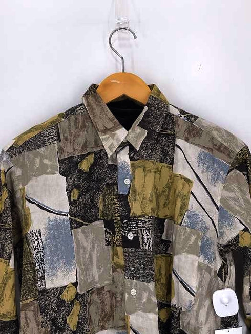 総柄シャツ メンズ LL