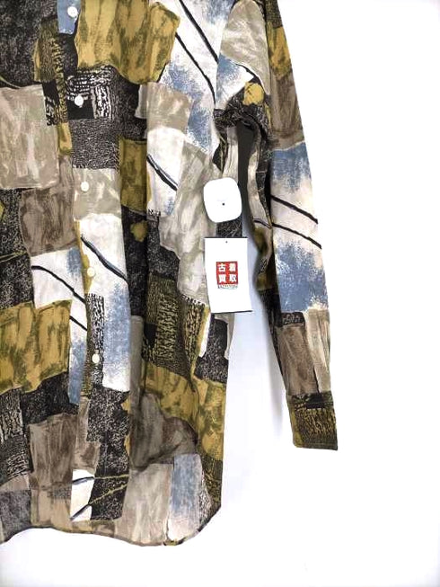 総柄シャツ メンズ LL