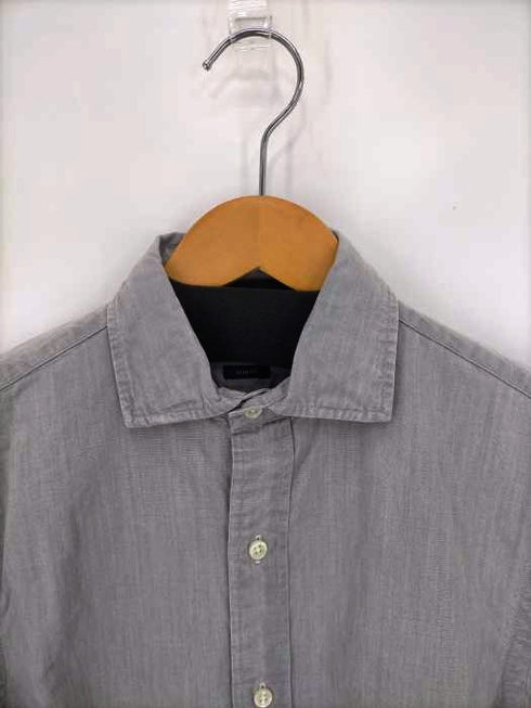 ポロラルフローレン POLO RALPH LAUREN SLIM FIT ホリゾンタルカラー コットンシャツ メンズ import:XS