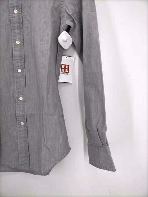 ポロラルフローレン POLO RALPH LAUREN SLIM FIT ホリゾンタルカラー コットンシャツ メンズ import:XS