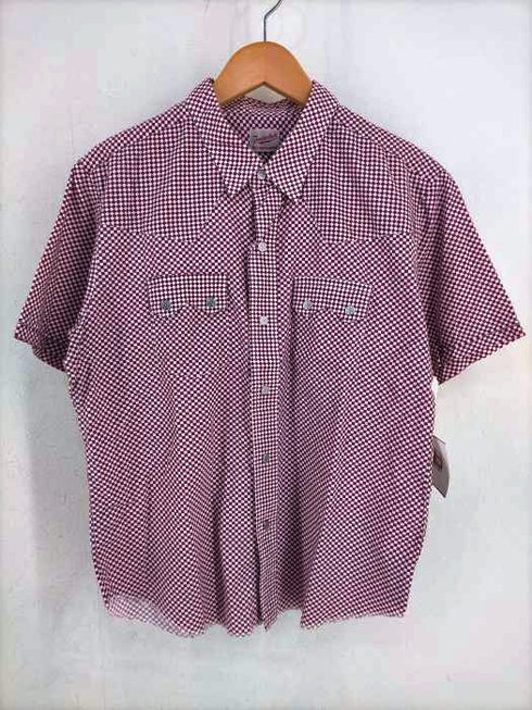 テンダーロイン TENDERLOIN フラッグチェッカー半袖シャツ メンズ JPN:XS