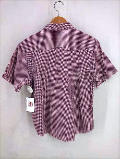 テンダーロイン TENDERLOIN フラッグチェッカー半袖シャツ メンズ JPN:XS