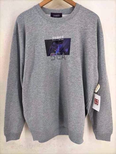 ウィンダンシー WIND AND SEA GHOST IN THE SHELL x WDS Reflection Crew neck メンズ L