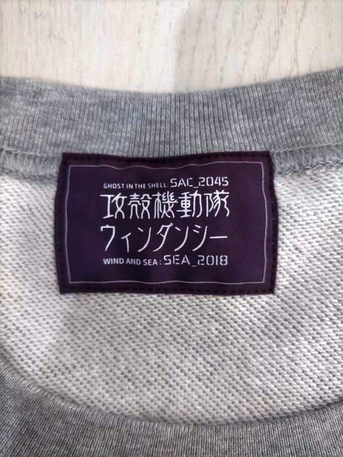 ウィンダンシー WIND AND SEA GHOST IN THE SHELL x WDS Reflection Crew neck メンズ L