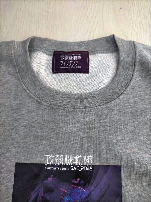ウィンダンシー WIND AND SEA GHOST IN THE SHELL x WDS Reflection Crew neck メンズ L