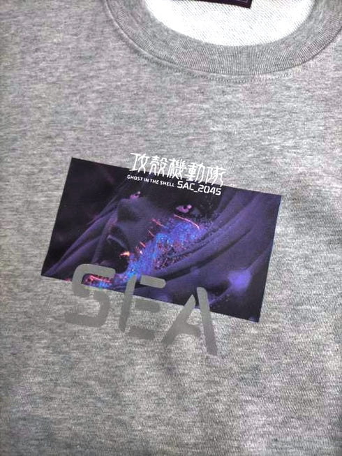 ウィンダンシー WIND AND SEA GHOST IN THE SHELL x WDS Reflection Crew neck メンズ L