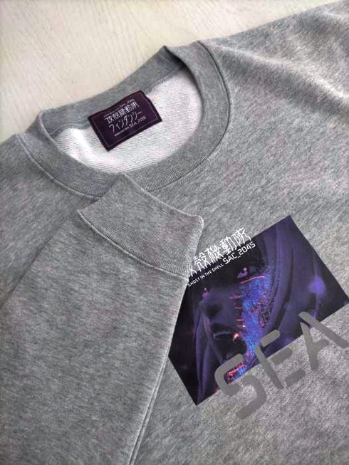 ウィンダンシー WIND AND SEA GHOST IN THE SHELL x WDS Reflection Crew neck メンズ L