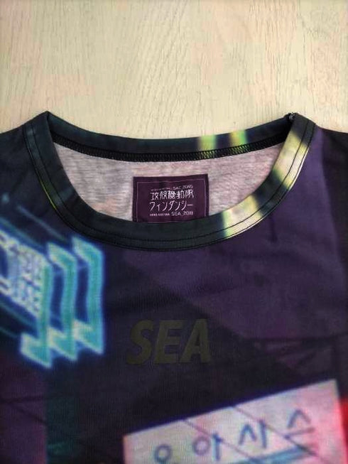 ウィンダンシー WIND AND SEA GHOST IN THE SHELL x WDS SAC_2045 T Shirt メンズ JPN:M M