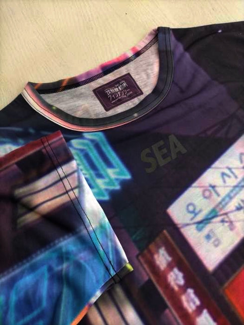 ウィンダンシー WIND AND SEA GHOST IN THE SHELL x WDS SAC_2045 T Shirt メンズ JPN:XL
