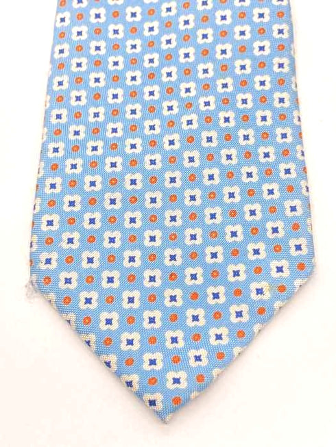 カナーリ CANALI 花柄シルクネクタイ メンズ