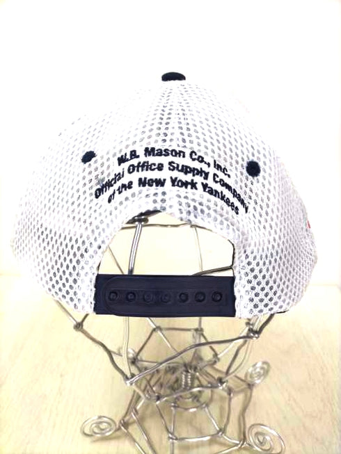 エムエルビー MLB W.B. Mason NEW YORK Yankees スナップバックメッシュキャップ メンズ