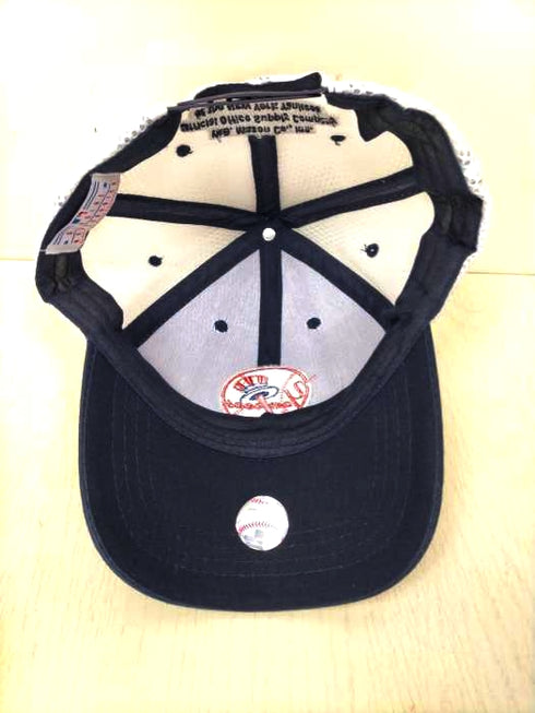 エムエルビー MLB W.B. Mason NEW YORK Yankees スナップバックメッシュキャップ メンズ