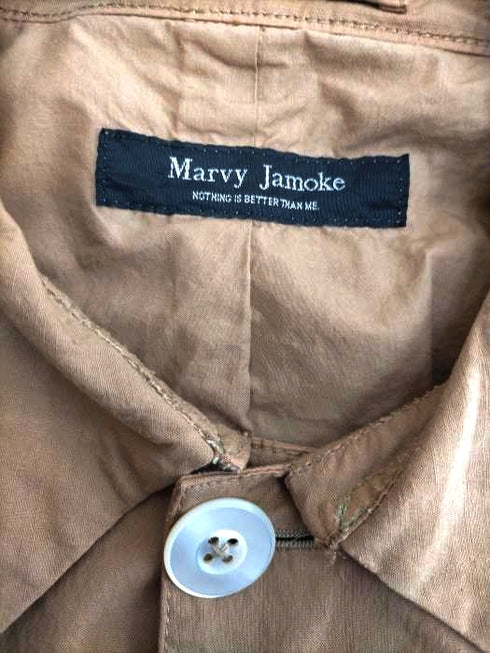 マーヴィージャモーク Marvy Jamoke ステンカラーコート メンズ 38