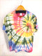 ギルダン GILDAN タイダイ先染め バックプリントTシャツ メンズ JPN:L