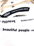 ビューティフルピープル beautiful people ビニールロゴテープサコッシュバッグ 2WAYショルダーバッグ レディース