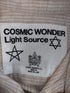 コズミックワンダーライトソース COSMIC WONDER Light Source 切替ストライプ 丸襟 ワンポイント刺繍 ロングスリーブシャツ レディース 1