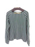 トムセン Thomsen ストライプ ボートネックカットソー レディース import:M