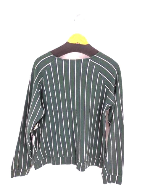 トムセン Thomsen ストライプ ボートネックカットソー レディース import:M