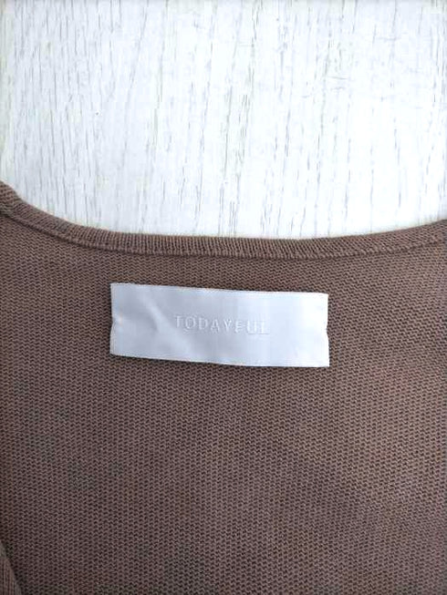 トゥデイフル TODAYFUL Gather Cross Pullover レディース FREE