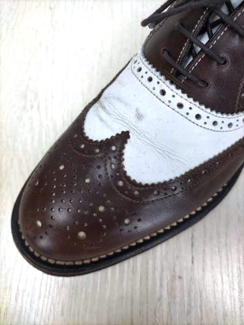 カナーリ CANALI レザー ウイングチップシューズ メンズ