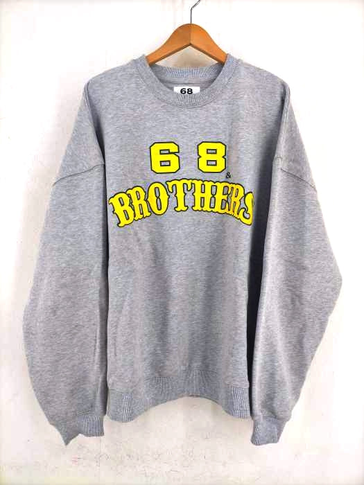 IVY BROTHERS ロゴ 刺繍 スウェット トレーナー 古着