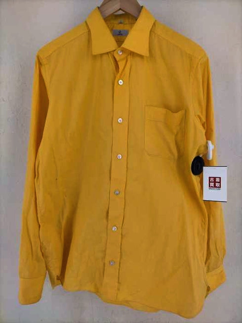 Q RETAILOR 日本製 長袖コットンシャツ メンズ JPN:M