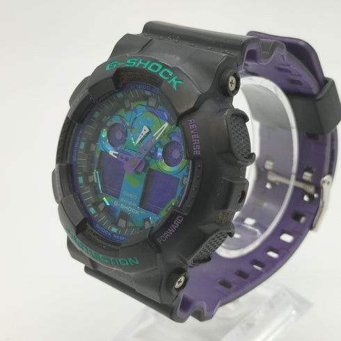 カシオ CASIO G-SHOCK GA-100BL デジアナ メンズ