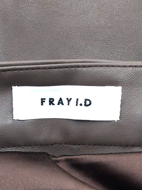 フレイアイディー FRAY I.D ピンタックプリーツレザースカート レディース JPN:1