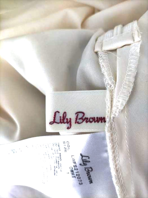 リリーブラウン Lily Brown ボタニカルフラワープリントスカート レディース JPN:1
