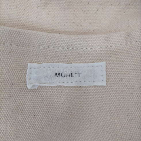 MUHET キャンバスショルダーバッグ メンズ