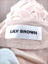 リリーブラウン Lily Brown タイプライターレーススカート レディース JPN:1