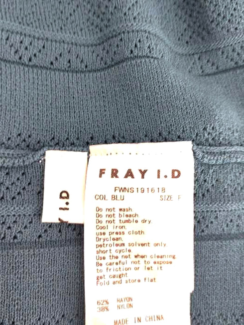 フレイアイディー FRAY I.D アイレットプリーツニットスカート レディース FREE