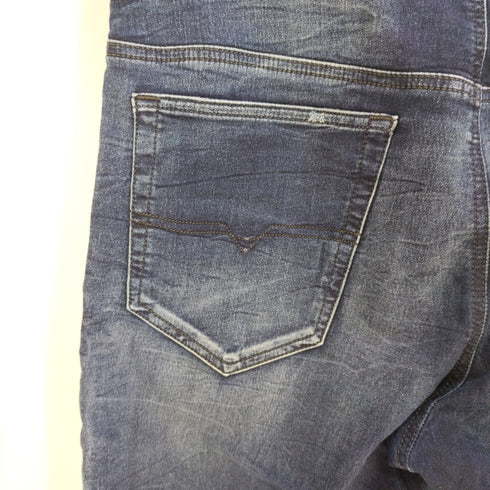 ディーゼルインダストリー Diesel Industry NARROT ウオッシュ加工 イージーデニムスウェットパンツ メンズ 32