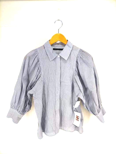 リリーブラウン Lily Brown 袖ボリューム ストライプシャツ レディース ONE SIZE