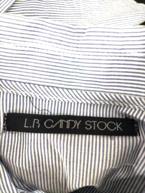 リリーブラウン Lily Brown 袖ボリューム ストライプシャツ レディース ONE SIZE