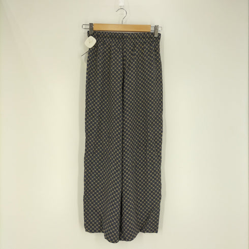 MAXOU USA製 総柄レーヨンワイドパンツ レディース import M