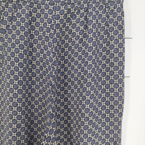 MAXOU USA製 総柄レーヨンワイドパンツ レディース import M