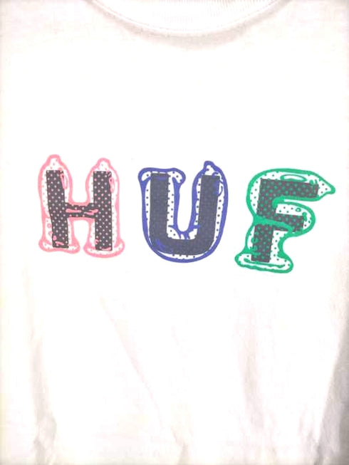 ハフ HUF ロゴプリント半袖Tシャツ メンズ JPN:M