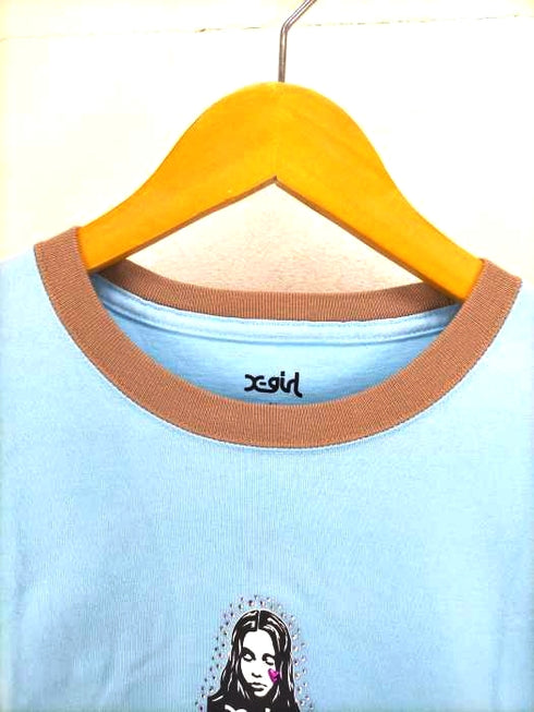 エックスガール X-girl DECO FACE S/S GIRLS TEE レディース JPN:M