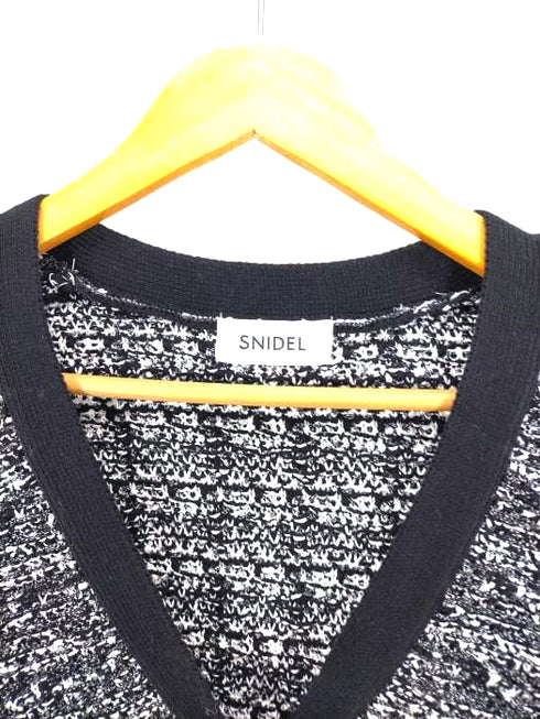 スナイデル snidel Sustainableニットツイードカーディガン レディース ONE SIZE