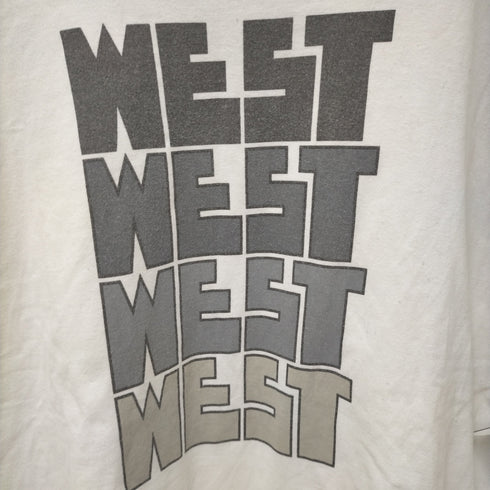 ウエストオーバーオールズ WESTOVERALLS ロゴプリントTシャツ レディース A/TYPE
