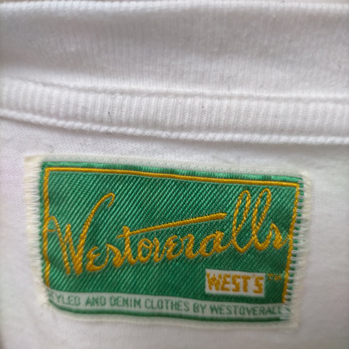 ウエストオーバーオールズ WESTOVERALLS ロゴプリントTシャツ レディース A/TYPE
