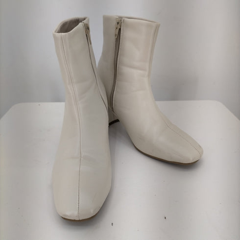 ロベレート ROVERETO スクエアショートブーツ レディース 37