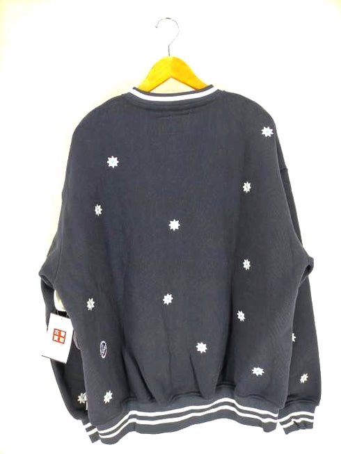 ケボズ KEboz NICK GEAR COLLABORATION Flower&Embroidery Logo CREWNECK SWEAT メンズ JPN:L