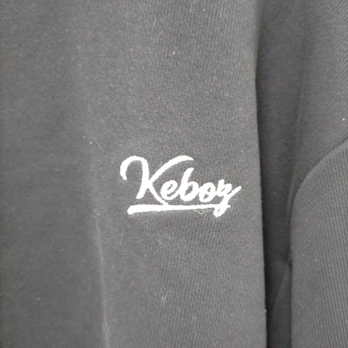 ケボズ KEboz NICK GEAR COLLABORATION Flower&Embroidery Logo CREWNECK SWEAT メンズ JPN:XL