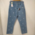 ケボズ KEboz NICK GEAR COLLABORATION Flower&Embroidery Logo DENIM ONE WASH メンズ JPN:L