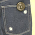 ケボズ KEboz NICK GEAR COLLABORATION Flower&Embroidery Logo DENIM ONE WASH メンズ JPN:L
