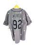 ケボズ KEboz NICK GEAR COLLABORATION SP Flower&Embroidery Logo BASE BALL SHIRTS メンズ JPN:L