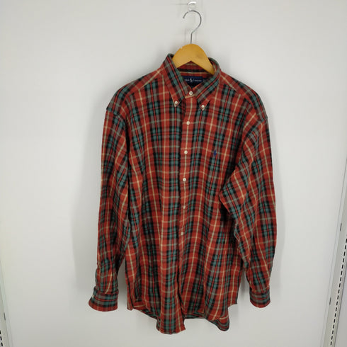 ラルフローレン RALPH LAUREN BLAKE チェック柄 BDシャツ メンズ JPN:L